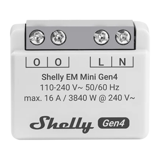 Picture of Miernik energii Shelly EM Mini Gen4 WiFi/Matter