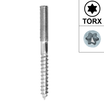 Attēls no Mietiņi kabeļa stiprināšanai Fischer STST; 8x120 mm; TX; 100 gab.