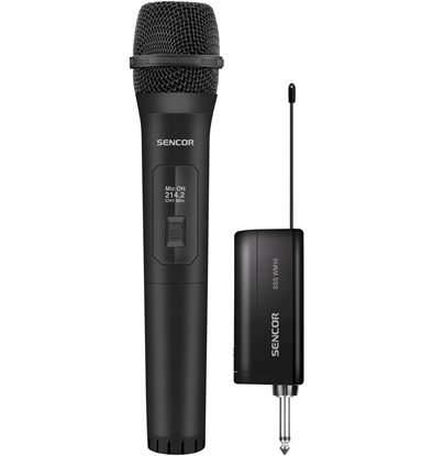 Attēls no Mikrofon Sencor SSS WM10 Mikrofon bezprzewodowy