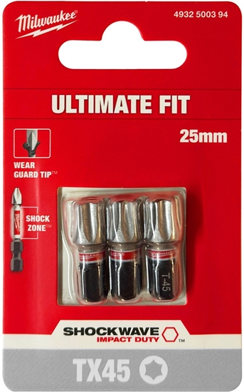 Изображение MILWAUKEE KOCÓWKA T45 x 25mm/ 3szt. ShW