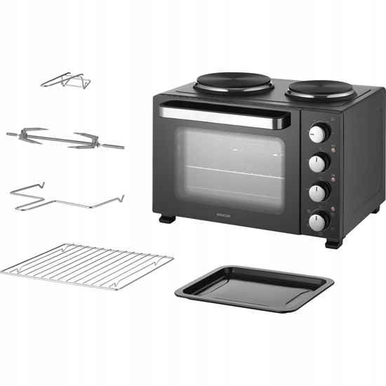 Picture of Mini piekarnik Sencor SEO 2800BK Piekarnik elektryczny