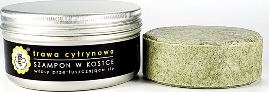 Picture of Miodowa Mydlarnia MIODOWA MYDLARNIA_Szampon w kostce Trawa Cytrynowa 70g