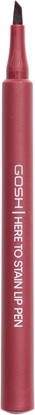 Attēls no Miss Sporty GOSH_Here To Stain Lip Pen kreda do ust Berry Stain 1ml