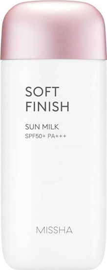 Изображение Missha MISSHA All Around Safe Block Soft Finish Sun Milk SPF50+/PA+++ 70 ml