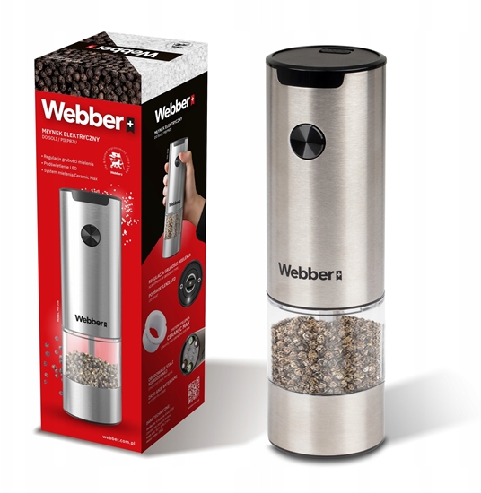 Изображение Mynek do przypraw Webber MYNEK DO PIEPRZU LUB SOLI ELEKTRYCZNY na BATERIE MYNEK