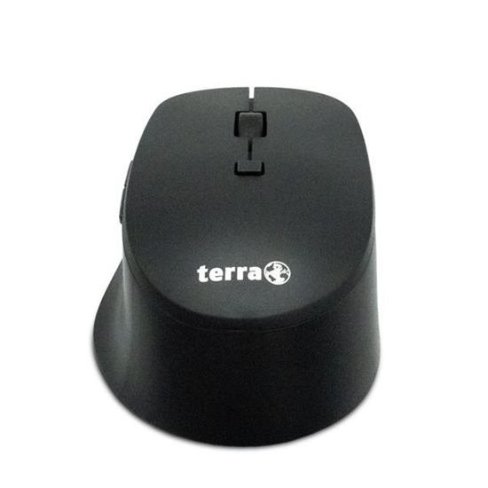 Изображение Mysz Terra TERRA Mouse 4000 Wireless Silent USB black mysz 6-przyciskowa dla praworcznych