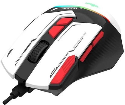 Picture of Mysz Tracer Mysz TRACER GAMEZONE SPECTRA WHITE RGB USB