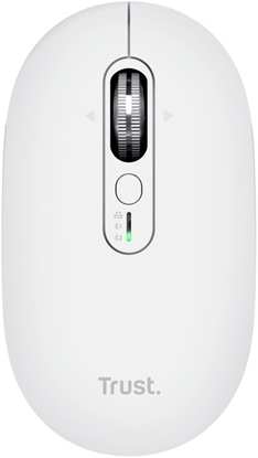 Attēls no Mysz Trust TRUST My Seron Hyperscroll Slim, Bezdrátová, bílá