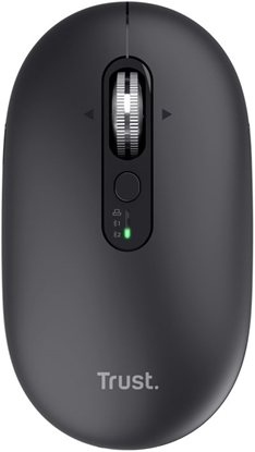 Attēls no Mysz Trust Trust Seron Slim Multi myszka Biuro Oburczny RF Wireless + Bluetooth Optyczny 3200 DPI
