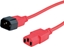 Picture of Monitor Power Cable, IEC 320 C14 - C13, red, 0.8 m Roline