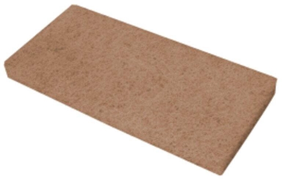 Picture of Mop Intermop Fibratesco - Pad brzowy rczny do szorowania - 25 x 11,5 cm