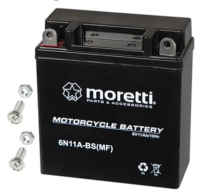 Picture of Motociklu akumulators 6V 11Ah | MOTO Moretti