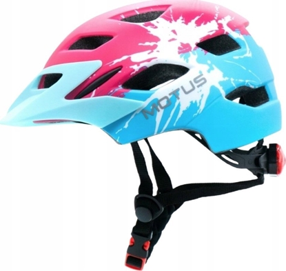 Attēls no Motus Kask ochronny dziecicy Motus CB46-90A S/M 48 - 58cm Czerwono-niebieski