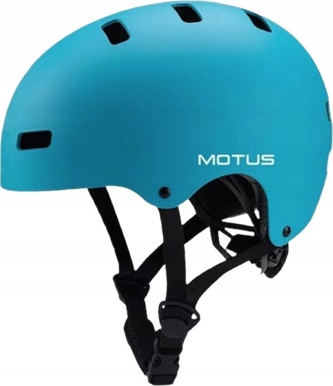 Picture of Motus Kask ochronny dziecicy Motus MD-107 Rozmiar M 48-56cm Niebieski