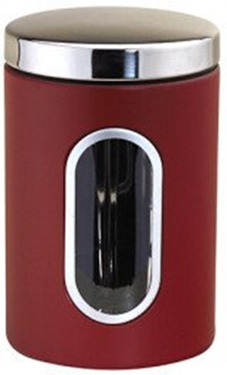 Attēls no MPL Power Pojemnik do przechowywania ze stali nierdzewnej czerwony 1.5L Ø 11 × 17 8 cm 46308 Michelino 46308 (4047125463088)