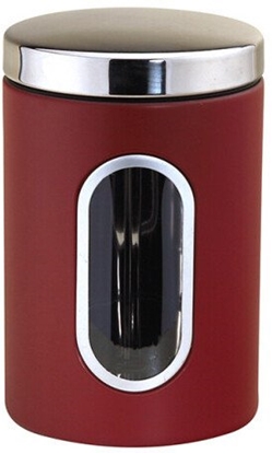 Attēls no MPL Power Pojemnik do przechowywania ze stali nierdzewnej czerwony 2.5L Ø 13 × 21 cm 46316 Michelino 46316 (4047125463163)