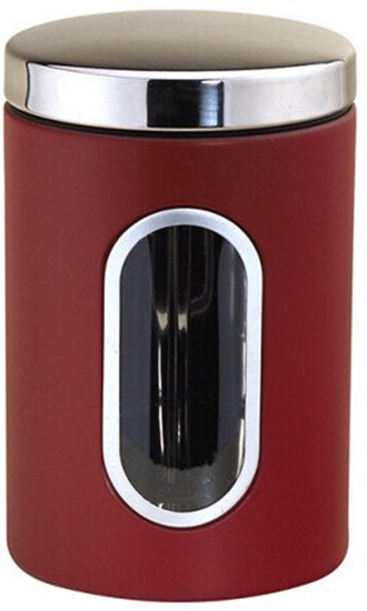 Picture of MPL Power Pojemnik do przechowywania ze stali nierdzewnej czerwony 2.5L Ø 13 × 21 cm 46316 Michelino 46316 (4047125463163)