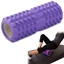 Изображение Muguras masāžas rullītis kāju masāžas rullītis crossfit yoga fit masāžas rullītis ar spilventiņiem Violeta