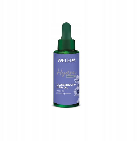 Изображение N.A.E WELEDA_Hydra Shine Gloss Drops Hair Oil olejek do wosów 30ml