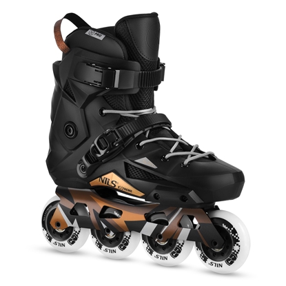 Attēls no NA1601 BLACK SLALOM INLINE Skrituļslidas SLAYD IZMĒRS 43 NILS EXTREME