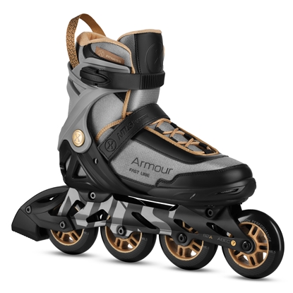 Attēls no NA22151 ARMOR GREY INLINE Skrituļslidas, 44 IZMĒRS NILS EXTREME