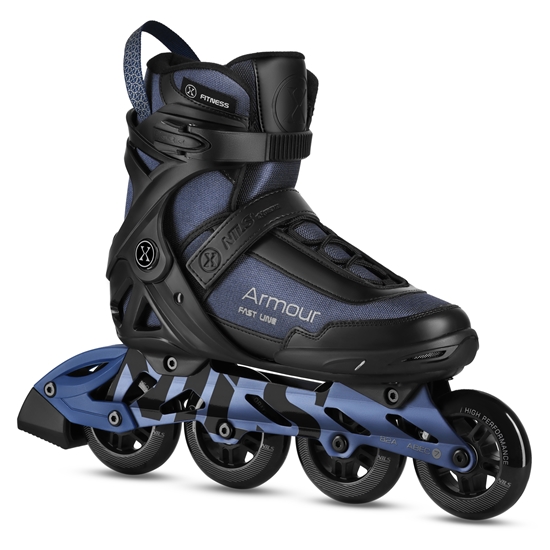 Picture of NA22151 IN-LINE Skrituļslidas TUMŠI ZILS IZMĒRS, 45 NILS EXTREME