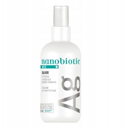 Picture of Nano-Tech Sp. z o.o. NANOBIOTIC_Silver spray o dziaaniu antybakteryjnym na skór i bony luzowe 150ml