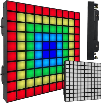 Attēls no Nawietlacz LIGHT4ME MATRIX PANEL 1010 RGB efekt wietlny owietlenie dyskotekowe DJ na imprez 700x0,2W