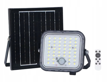 Attēls no Nawietlacz SpectrumLED LED projektor z panelem sonecznym i czujnikiem ruchu LUNIR 1400lm 4000mAh 4000K 100° 4000K