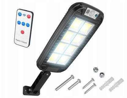Picture of Nawietlacz Vobmat Lampa solarna  LTC 8xCOB 4500K z czujnikiem ruchu,zmierzchu i pilotem HQ