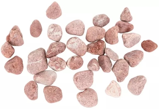 Picture of NB Minerals Kamienie kruszone tumbled czerwone do akwarium i terrarium 10-20 mm, 5kg/OPAK