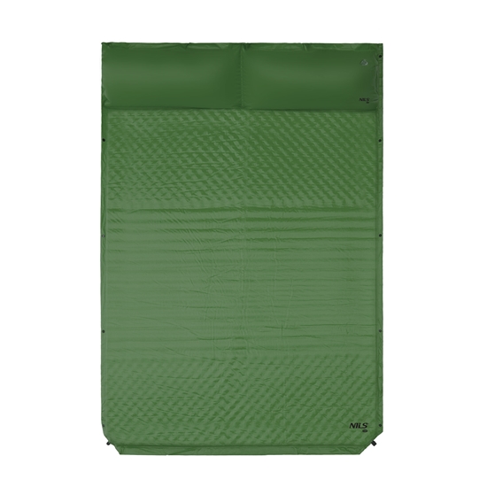 Изображение NC4060 GREEN dubultais pašpiepūšošais paklājiņš AR SPILVENU NILS CAMP