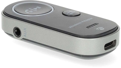 Attēls no Nedis BTTC2500BK odbiornik muzyki przez bluetooth 8 m srebrny, czarny