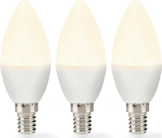 Picture of Nedis Nedis LBE14C351P3 energy-saving lamp Ciepe biae 2700 K 2,8 W E14 F