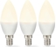 Attēls no Nedis Nedis LBE14C351P3 energy-saving lamp Ciepe biae 2700 K 2,8 W E14 F