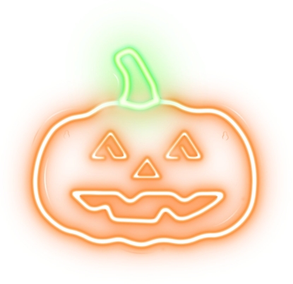 Изображение Neon PLEXI LED DYNIA Z OGONKIEM pomaracz zielona NNE13 Neolia