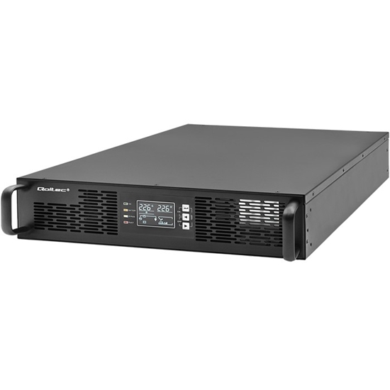 Picture of Nepārtrauktās barošanas avots (UPS) RACK skapjiem | 2 kVA | 2000 W | Jaudas koeficients 1.0 | LCD