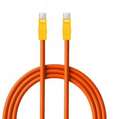 Picture of Newell Kabel Newell USB-C - USB-C 100 W, 2 m, silikonowy, pomaraczowo-óty
