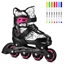 Изображение NH10907 4-IN-1 INLINE SLIDAS AR NOMAINAMU HOKEJA ASPIENU TINTY PINK IZMĒRS S (31-34) NILS EXTREME