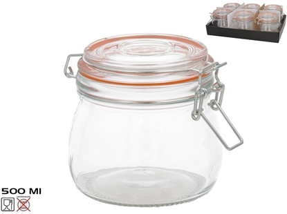 Attēls no Nikon Hermtiska burka 500 ml  10 5 x 11 x 14 cm  KITCHEN&GO 8445393424408 (8445393424408)
