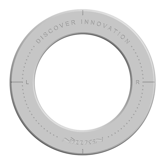 Изображение NILLKIN SNAPLINK ULTRA & SNAPHOLD ULTRA MAGNETIC STICKER (na Tablet), GREY/SZARY