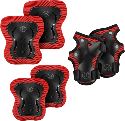 Изображение Nils Extreme H320 ZESTAW OCHRANIACZY CZERWONY ROZM. L NILS EXTREME