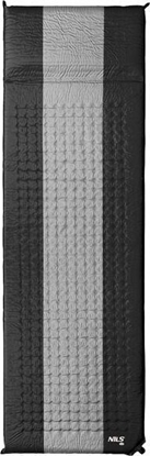 Attēls no Nils Extreme Mata samopompujca szaro-czarna 195x60x5 cm (NC4340)