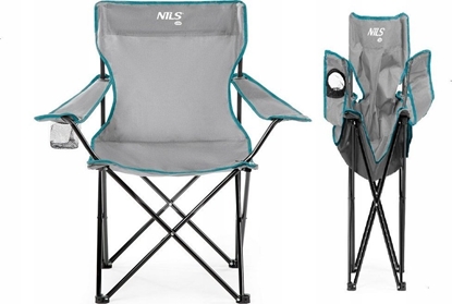 Attēls no Nils Extreme NC3044 SZARY KRZESO TURYSTYCZNE NILS CAMP