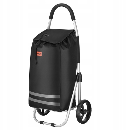 Изображение Nils Extreme NC4304 WÓZEK ZAKUPOWY SKADANY 45L CZARNY NILS