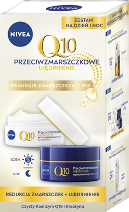 Изображение Nivea NIVEA ZESTAW DUO Krem p/zmarszczkowy Q10 dz+noc&