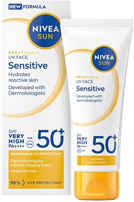 Изображение Nivea NIVEA_Krem do skóry wraliwej SPF50+ 40ml