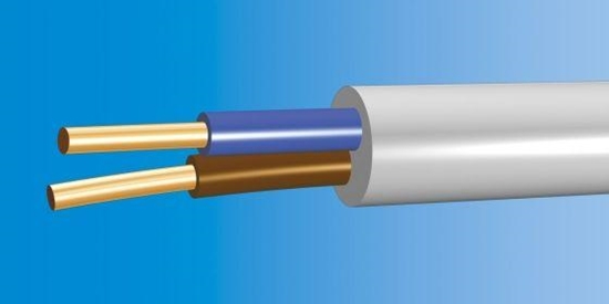 Picture of NKT Cables Przewód elektroenergetyczny YDY 2x2,5mm 750V biay