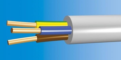 Picture of NKT Cables Przewód instalacyjny YDY-O 3x6,0 750V 1m 13025034