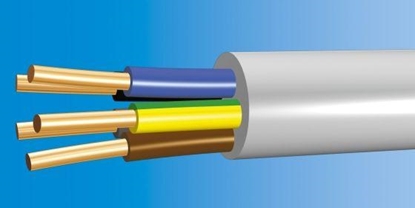 Picture of NKT Cables Przewód instalacyjny YDY-O 5x10mm2 750V bben NYM 13025033
